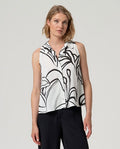 Camicia donna smanicata