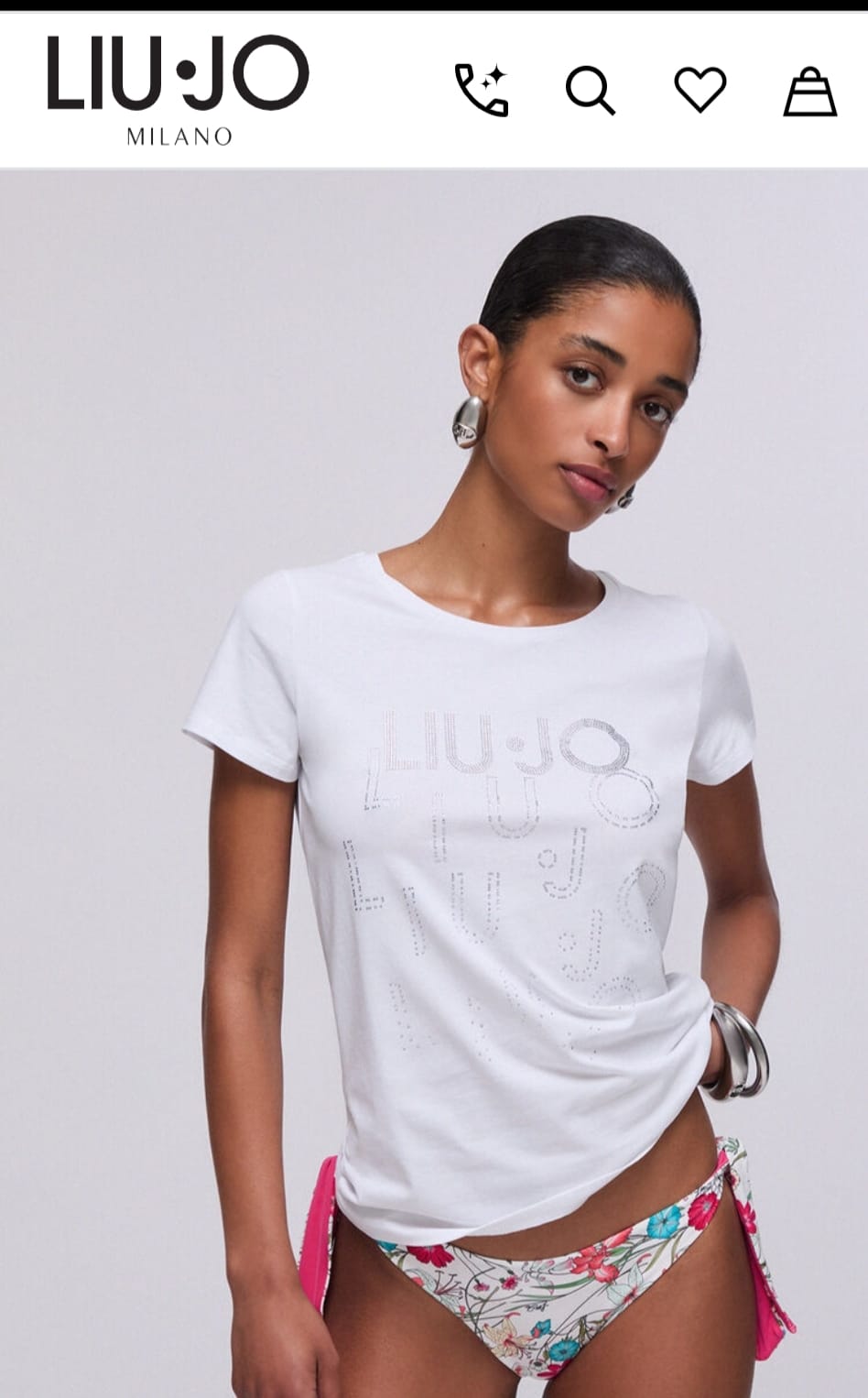 T, shirt donna liu jo