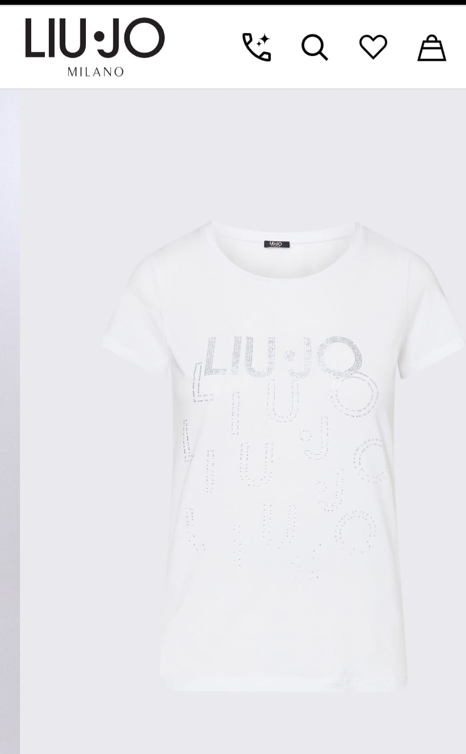 T, shirt donna liu jo